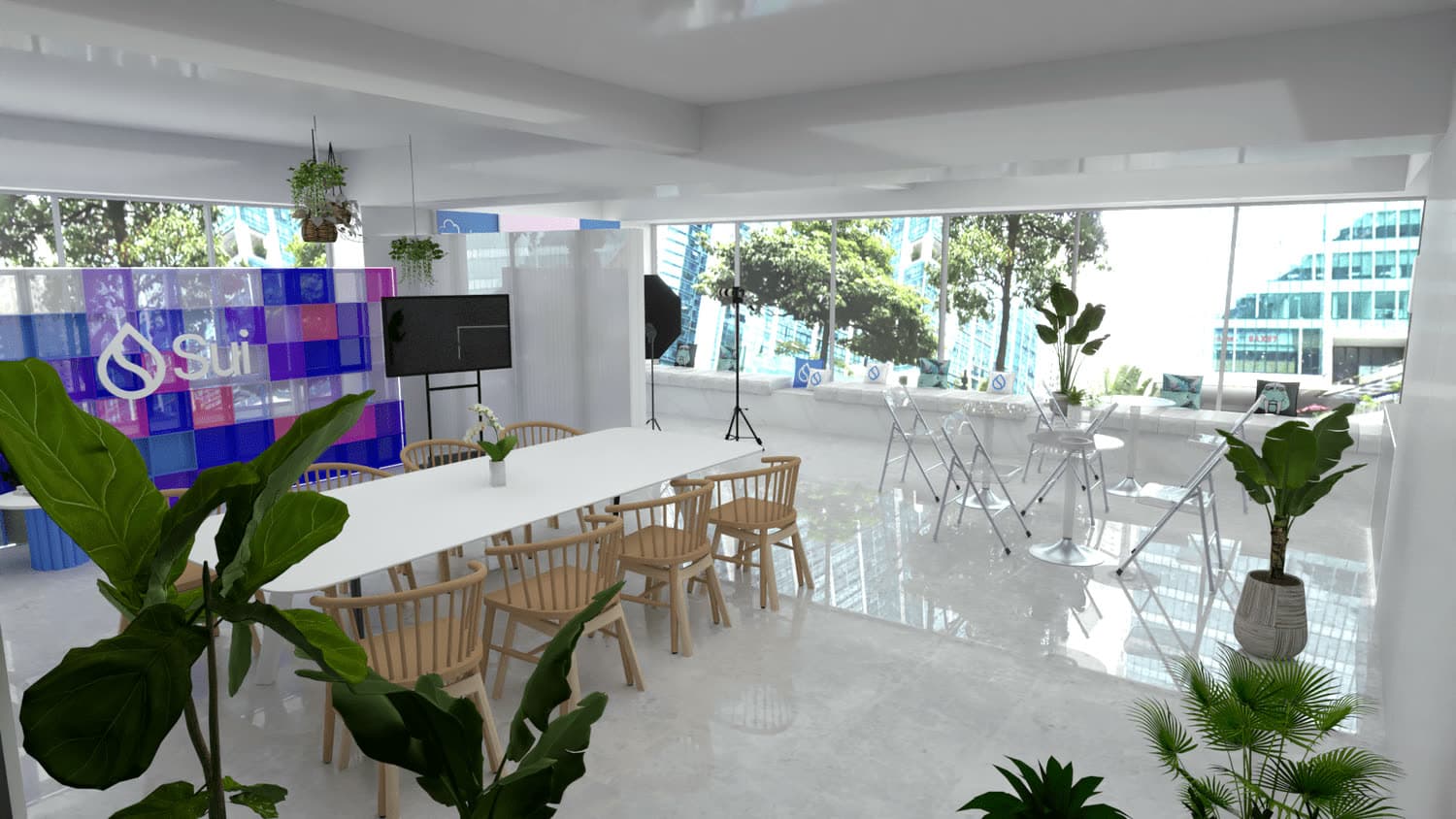 Sui Community Hub Taipei (3D render)